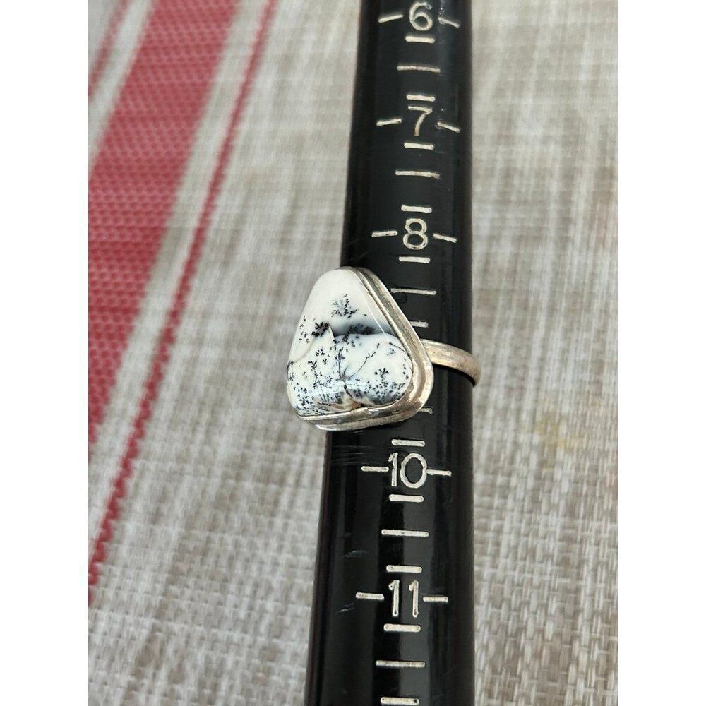 Silver White Ring - image 6